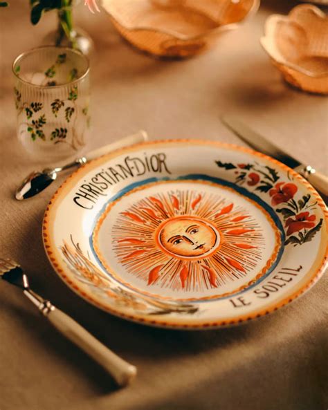 dior dishes|dior maison tableware.